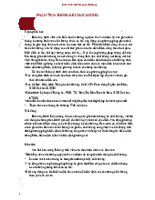 Bài 3 - Phân Tích Thống Kê Chất Lượng môn Thống kê trong kinh tế và kinh doanh | Trường Đại học Kinh tế Quốc dân