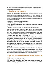 Danh sách các Văn phòng công chứng quận 12 cập nhật mới nhất