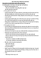 Đề cương cuối kỳ môn Nhập môn Việt ngữ học | Trường Đại học Hà Nội