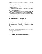 Câu hỏi và đáp án về Thế năng trong điện trường môn Vật lý đại cương 2  | Học viện Công Nghệ Bưu Chính Viễn Thông