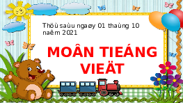 Giáo án điện tử Tiếng việt 1 bài 2 Chân trời sáng tạo: Học vấn: c,c