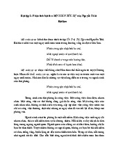 Phân tích bài thơ Mộ Xuân Tức sự của Nguyễn Trãi - Văn học