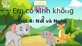 Giáo án điện tử Tiếng Việt 2 Tập 1 Bài 6 Kết nối tri thức: Một giờ học - Đọc