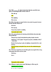 Trắc nghiệm Tài Liệu Ôn Tập Môn Học | Nguyên Lý Marketing | Đại học Tôn Đức Thắng