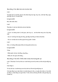 Hoạt động trải nghiệm 10: Khám phá bản thân | Kết Nối Tri Thức