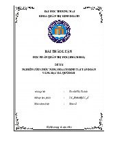 Nghiên Cứu Hoạch Định Tại Tập Đoàn DOJI | Bài thảo luận quản trị học