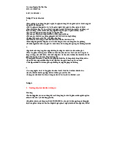 Bài Tập Chương 4 - Kiểm Soát Nghiệp Vụ Mua Hàng môn Kiểm soát nội bộ | Trường Đại học Sư phạm Kỹ thuật Thành phố Hồ Chí Minh