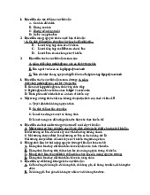 Đề thi trắc nghiệm môn Vi sinh căn bản | Trường Đại học Duy Tân