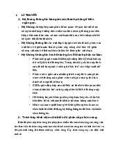Ôn tập Phân tích thiết kế hệ thống thông tin - Công nghệ thông tin | Trường Đại học Kiến trúc Hà Nội