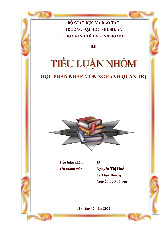 Tìm hiểu hoạt động kinh doanh thực tế tại Công ty TNHH Điện tử Canon tại Hưng Yên | Bài tiểu luận nhóm học phần Nhập môn Quản trị kinh doanh | Trường Đại học Phenikaa