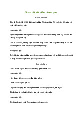 Soạn bài Nỗi niềm chinh phụ sách Kết nối tri thức | Ngữ văn 9