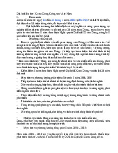 Tóm tắt Đại hội X Đảng Cộng sản Việt Nam: Hoàn cảnh, nội dung và ý nghĩa- môn lịch sử Đảng  -Trường Đại học công đoàn