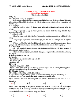 Bài tập cuối chương 5 | Giáo án Toán 11 Cánh diều