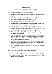 Bộ câu hỏi môn Lý Luận Nhà nước và pháp luật | Trường Đại học Luật, Đại học Quốc gia Hà Nội