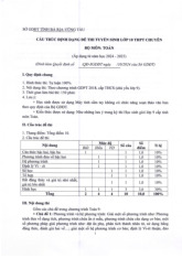 Đề minh họa tuyển sinh lớp 10 chuyên môn Toán 2025 – 2026 sở GD&ĐT Bà Rịa – Vũng Tàu