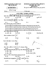 Đề giữa kỳ 1 Toán 7 năm 2024 – 2025 phòng GD&ĐT Mỹ Hào – Hưng Yên