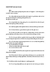 Ôn tập Môn Triết học Mác - Lênin | Đại học Kinh Tế Quốc Dân