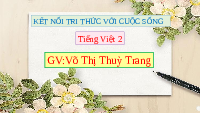 Giáo án điện tử Tiếng Việt 2 Tập 1 Bài 5 Kết nối tri thức:  Em có xinh không? - Nói và nghe