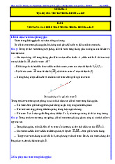 Các dạng bài tập tọa độ của vectơ trong không gian Toán 12 Cánh Diều