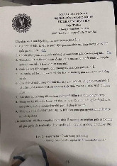 Đề thi cuối kỳ học phần Luật biển năm 2024 - 2025 | Đại học Luật Thành phố Hồ Chí Minh