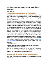 Xung đột pháp luật trong tư pháp quốc tế là gì? Cho ví dụ