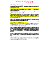 Cấu Thành và Các Yếu Tố Của Vi Phạm Pháp Luật: Phân Tích Chuyên Sâu