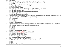 Trắc nghiệm không đáp án - Tài chính tiền tệ | Học viện Chính sách và Phát triển