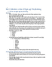 Ngôn Ngữ Truyền Thông: Kiến Thức Cơ Bản & Ứng Dụng (MCS102)
