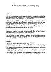 Kiểm tra môn Kinh tế vi mô | Trường Đại học Kinh Tế Quốc Dân