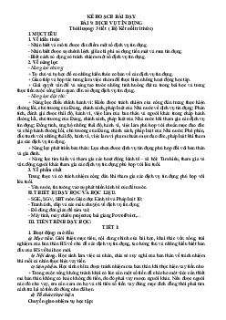 Giáo án Giáo dục Kinh tế và Pháp luật 10 sách Kết nối tri thức với cuộc sống | Đề 9