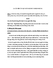 Tổng hợp 12 câu hỏi ôn tập môn hành vi khách hàng | Đại học Kinh Tế Quốc Dân