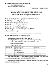 Hướng dẫn và thực hiện viết tiểu luận môn Lịch sử Đảng Cộng Sản Việt Nam | Trường Đại học Kinh doanh và Công nghệ Hà Nội