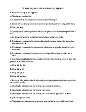 Ôn tập triết chương 3: Chủ nghĩa duy vật lịch sử và đáp án. Môn Triết học Mác Lênin ĐHQGTPHCM | Đại học Công nghệ Thành phố Hồ Chí Minh.