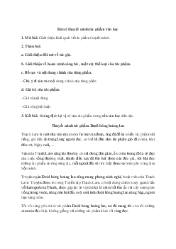 Viết văn bản thuyết minh về một tác phẩm văn học