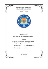 Phân tích mô hình kinh doanh của Airbnb | Bài thảo luận Thương mại điện tử căn bản