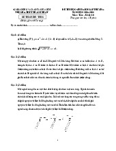 Đề thi học sinh giỏi Toán 10 năm 2025 – 2026 trường THPT Thạch Thất – Hà Nội