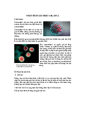 Phân tích cấu trúc sar covid 2 môn Khoa học dữ liệu | Đại học Văn Lang