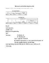 Bài học buổi 1: Phân tích Kiểm tra Trung bình và So sánh Nhóm | Môn Phân tích dữ liệu - Đại học Sư phạm Kỹ thuật Thành phố Hồ Chí Minh