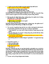 Câu hỏi ôn tập về "Phạm trù Tất nhiên và Ngẫu nhiên" môn Triết học Mác - Lênin | Trường đại học Mở Hà Nội