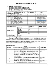 Đề cương chi tiết học phần môn Vật lý đại cương | Đại học Phenika