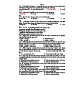 KIỂM TRA GIỮA KỲ 1 MÔN GDCD 12: CÁC CÂU HỎI THỰC HÀNH