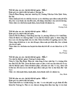 Viết lời cảm ơn các chú bộ đội hải quân | Tập làm văn lớp 2 | Kết nối tri thức