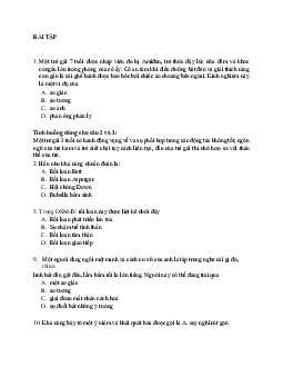 Tài liệu ôn tập môn khoa học cơ bản | Đại học y dược Huế