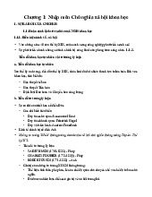 Lý Thuyết Cơ Bản Môn Chủ nghĩa xã hội khoa học | Đại học Kinh Tế Quốc Dân