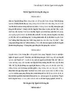 TOP 100 mẫu Mở bài Người lái đò sông Đà hay nhất | Văn mẫu lớp 12