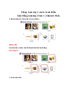 Unit 1 -2 Review Giải SGK | Tiếng anh 2  Explore our World