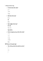 QTM - Khảo sát Thói Quen Sử Dụng Dầu Gội và Thông Tin Khách Hàng | Đại học Văn Lang