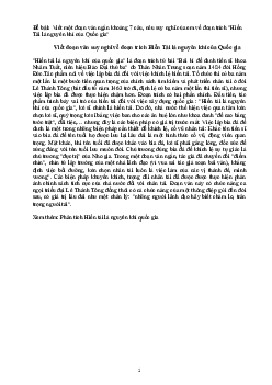 Đoạn văn suy nghĩ về đoạn trích Hiền Tài là nguyên khí của Quốc gia | Văn mẫu lớp 10 Kết Nối Trí Thức