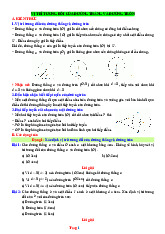 Các Dạng Toán 9 Kết Nối Tri Thức Bài 16 Vị Trí Tương Đối Của Đường Thẳng Và Đường Tròn