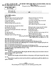 Đề thi thử tốt nghiệp THPT 2025 môn Ngữ văn trường THPT Thị xã Quảng Trị